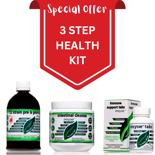 The Imsyser 3-Step Health Kit — Your Natural Reset Starts Here
