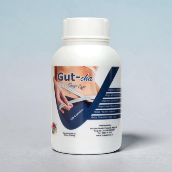 GUT-cha Chaya Capsules: The Ancient Plant Powerhouse for Circulation, Fat Metabolism & Heavy Metal Detox