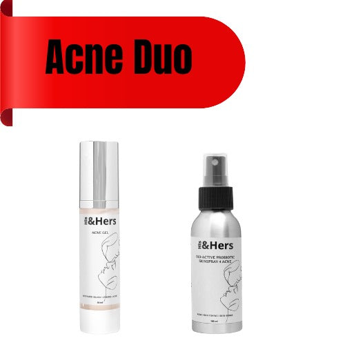His & Hers Acne Gel | Activated Silver & Aloe Ferox for Clear, Calm Skin