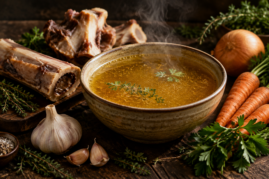 Homemade Bone Broth: A Simple Gut-Health Routine