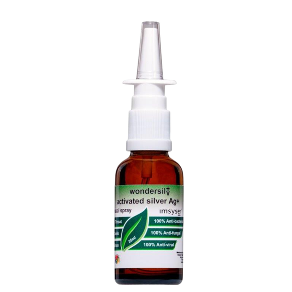 Imsyser Nasal Spray 35ml — Natural Sinus & Respiratory Relief with Activated Silver