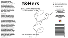 His&Hers Bio-Active Probiotic SkinSpray 100ml