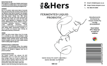 His&Hers Fermented Liquid probiotic 500ml