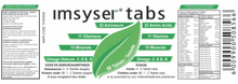 Imsyser Immune Stabilizer Tabs 60's