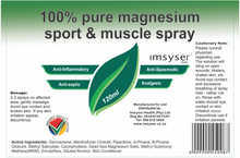 Magnesium Sport Spray 120ml