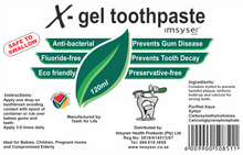 X-Gel Tooth Gel 120ml